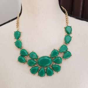 Gorgeous Green Statement Necklace